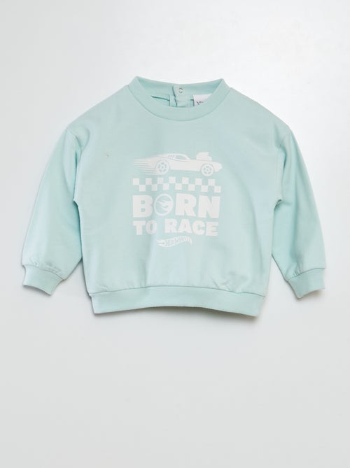 Conjunto sweatshirt + calças 'Hot Wheels' - 2 peças - Kiabi