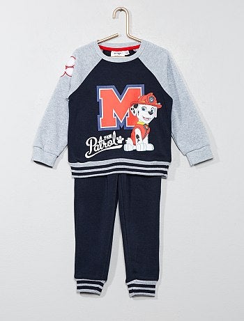 Conjunto sweatshirt + calças 'Patrulha Pata' - Kiabi
