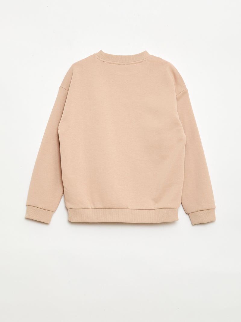 Conjunto sweatshirt + calções 'Jurassic World' - 2 peças Bege - Kiabi