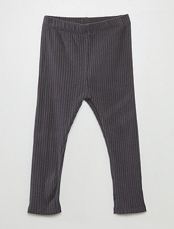 Conjunto sweatshirt e leggings caneladas - 2 peças