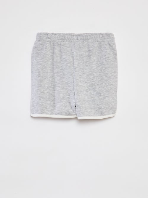 Conjunto sweatshirt em French Terry + calções - 2 peças - Kiabi