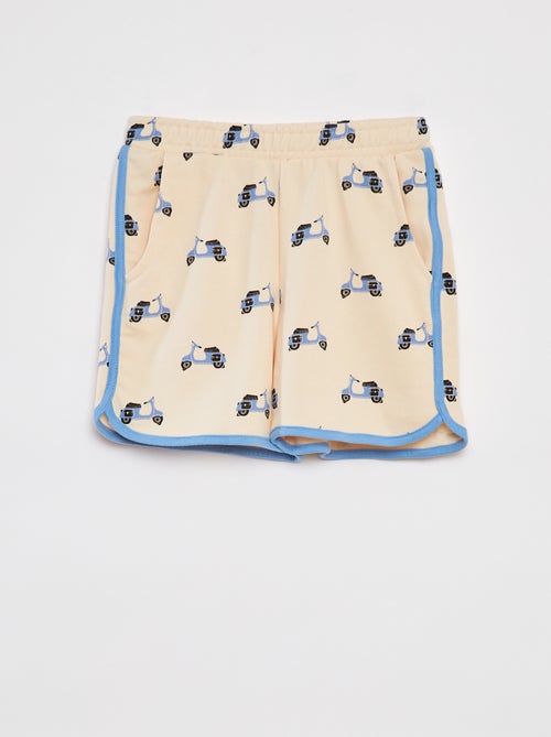 Conjunto sweatshirt em French Terry + calções - 2 peças - Kiabi