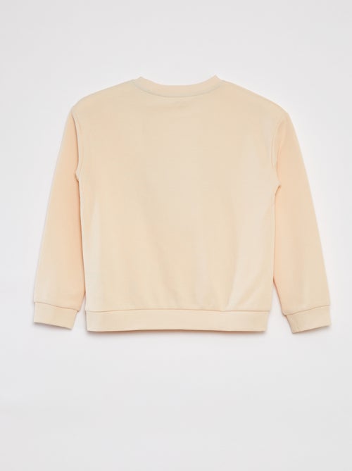 Conjunto sweatshirt em French Terry + calções - 2 peças - Kiabi