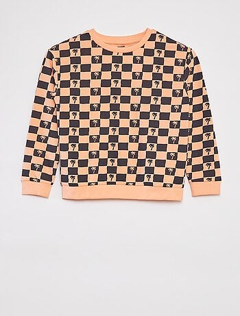 Conjunto sweatshirt em French Terry + calções - 2 peças