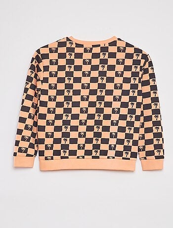 Conjunto sweatshirt em French Terry + calções - 2 peças