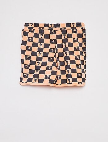 Conjunto sweatshirt em French Terry + calções - 2 peças