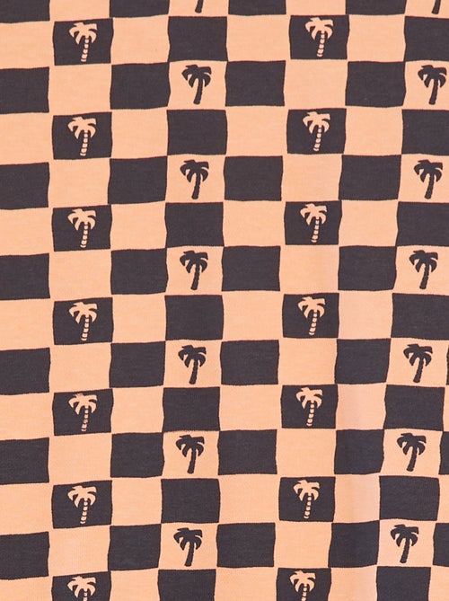 Conjunto sweatshirt em French Terry + calções - 2 peças - Kiabi