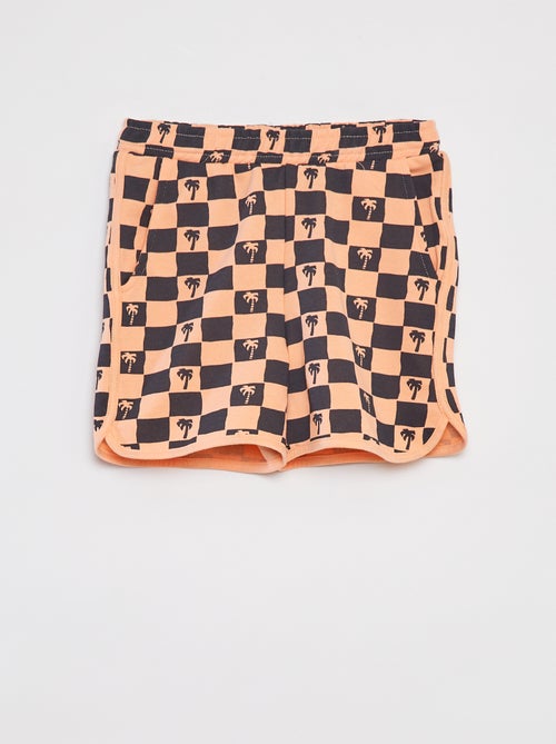 Conjunto sweatshirt em French Terry + calções - 2 peças - Kiabi