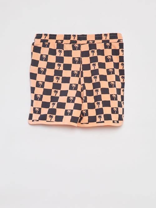 Conjunto sweatshirt em French Terry + calções - 2 peças - Kiabi