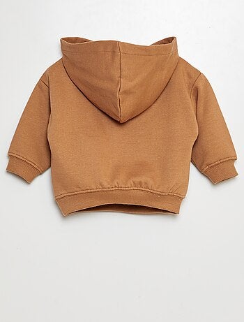 Conjunto sweatshirt em moletão + leggings nervuradas - 2 peças