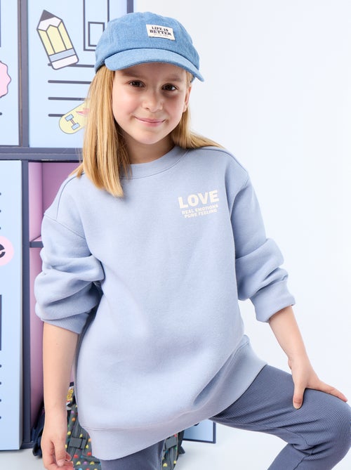 Conjunto sweatshirt + leggings - 2 peças - Kiabi