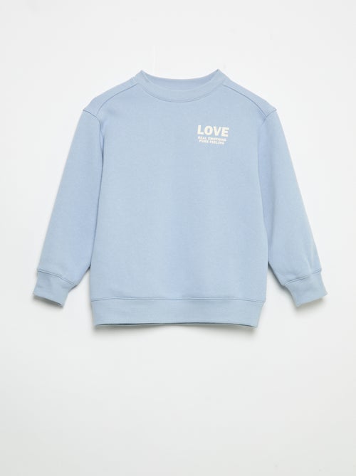 Conjunto sweatshirt + leggings - 2 peças - Kiabi