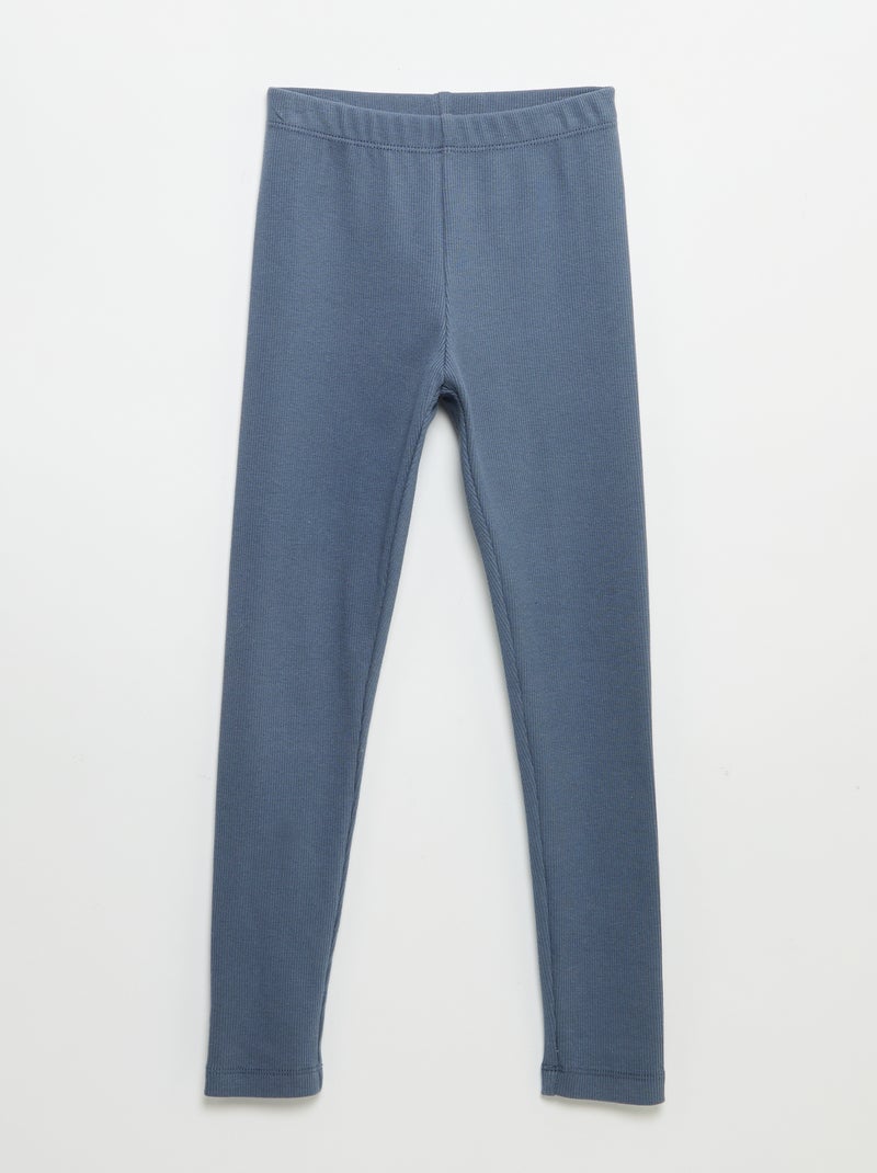 Conjunto sweatshirt + leggings - 2 peças Azul - Kiabi