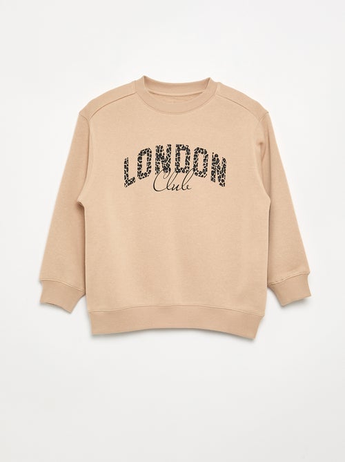 Conjunto sweatshirt + leggings - 2 peças - Kiabi