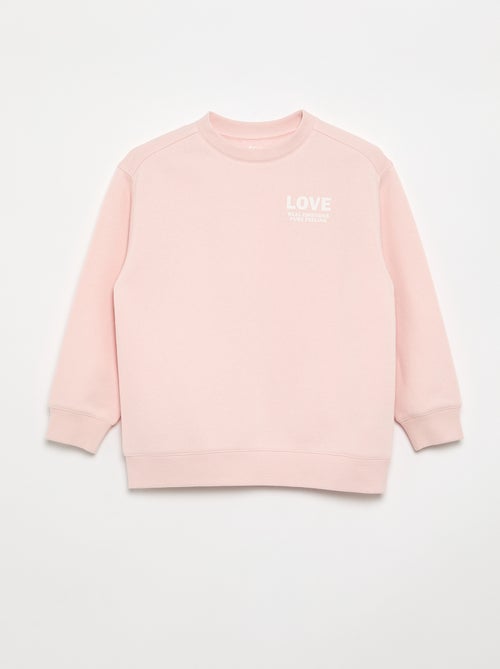 Conjunto sweatshirt + leggings - 2 peças - Kiabi