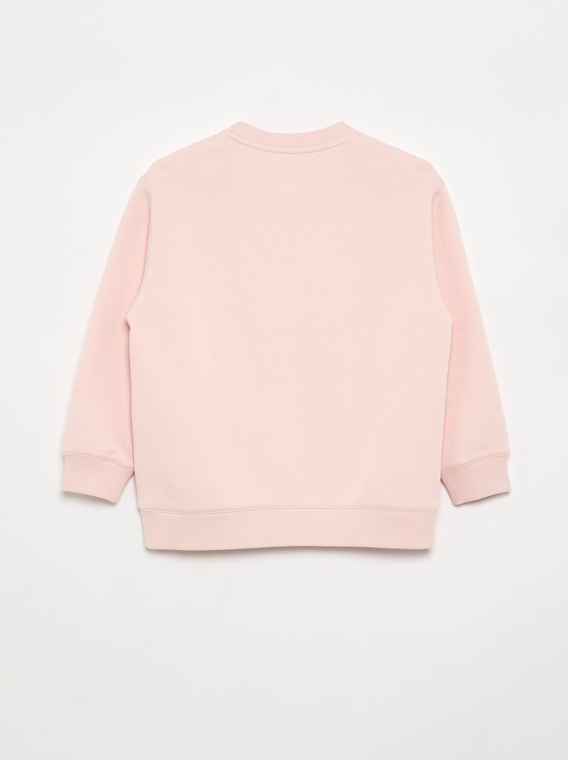 Conjunto sweatshirt + leggings - 2 peças Rosa - Kiabi