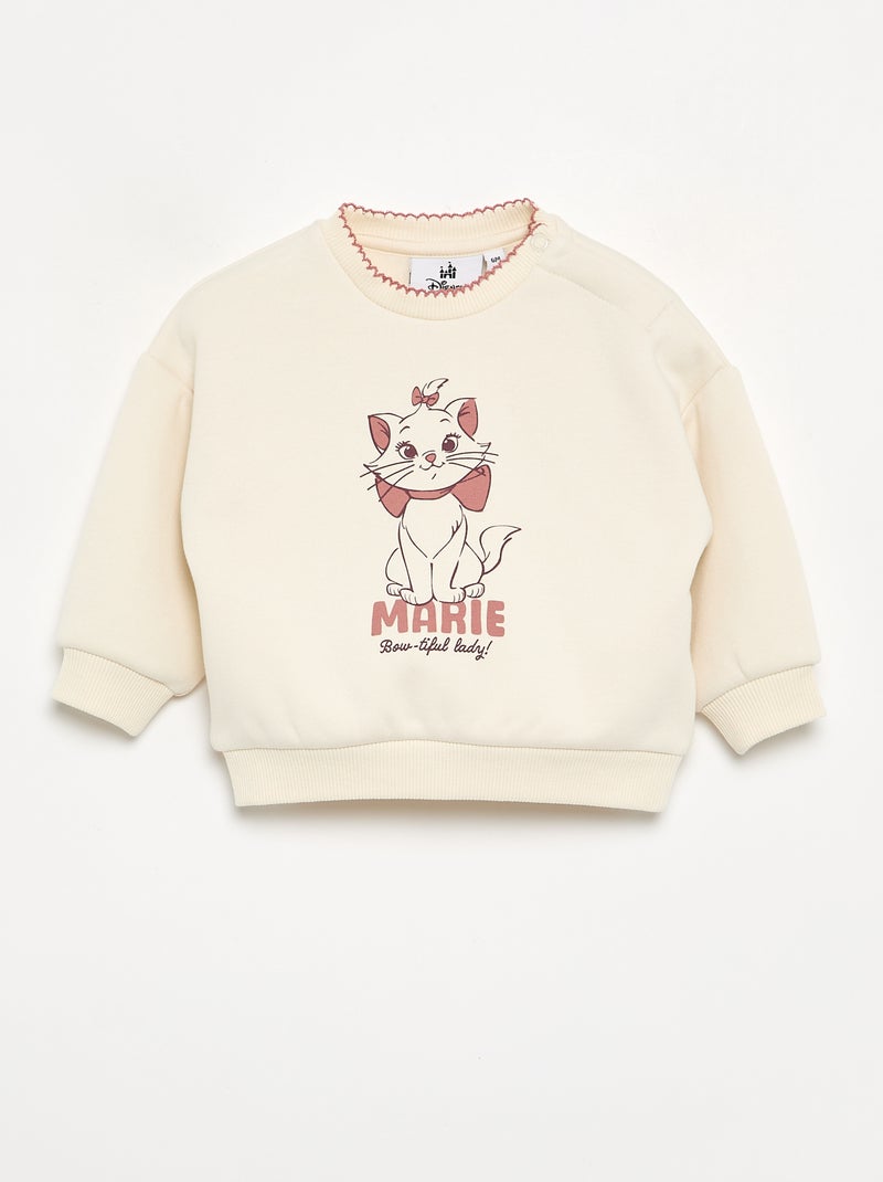 Conjunto sweatshirt + leggings 'Disney' - 2 peças Branco - Kiabi