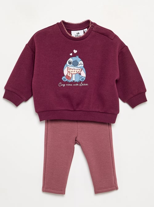 Conjunto sweatshirt + leggings 'Disney' - 2 peças - Kiabi