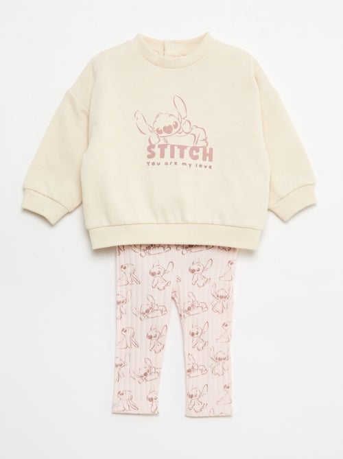 Conjunto Sweatshirt + leggings 'Disney' - Kiabi