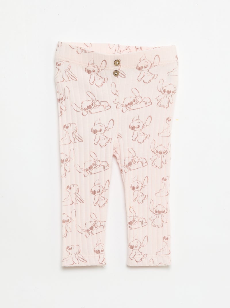 Conjunto Sweatshirt + leggings 'Disney' Bege - Kiabi