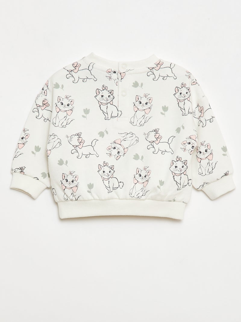 Conjunto Sweatshirt + leggings 'Disney' Branco - Kiabi