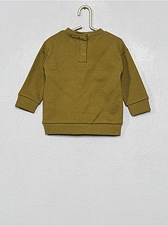 Conjunto sweatshirt + leggings em tricô - Kiabi