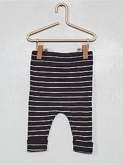 Conjunto sweatshirt + leggings em tricô - Kiabi