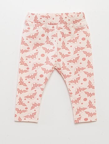 Conjunto sweatshirt + leggings 'Mulher Maravilha' - 2 peças