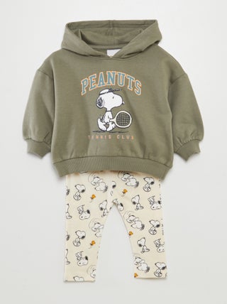 Conjunto sweatshirt + leggings 'Snoopy' - 2 peças