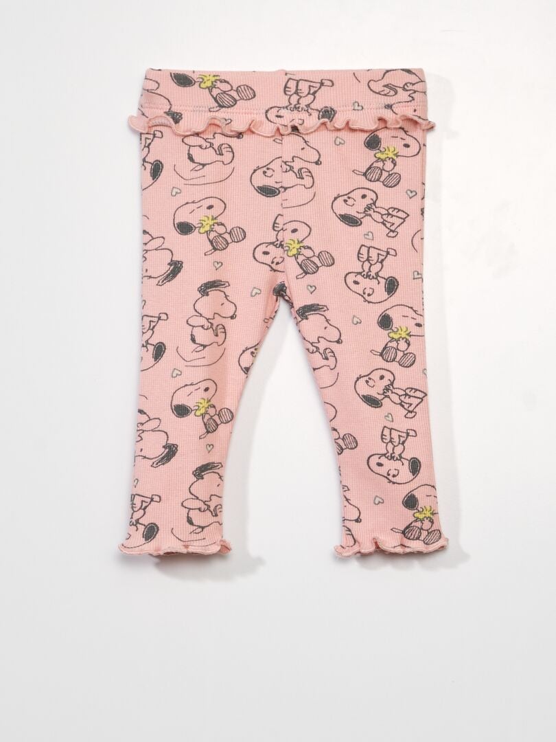 Pink Mickey Mouse Leggings 