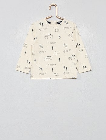 Conjunto sweatshirt + t-shirt + calças - Kiabi