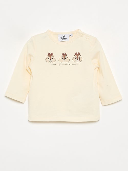 Conjunto sweatshirt + t-shirt + calças 'Tico e Teco' 'Disney' - 3 peças - Kiabi