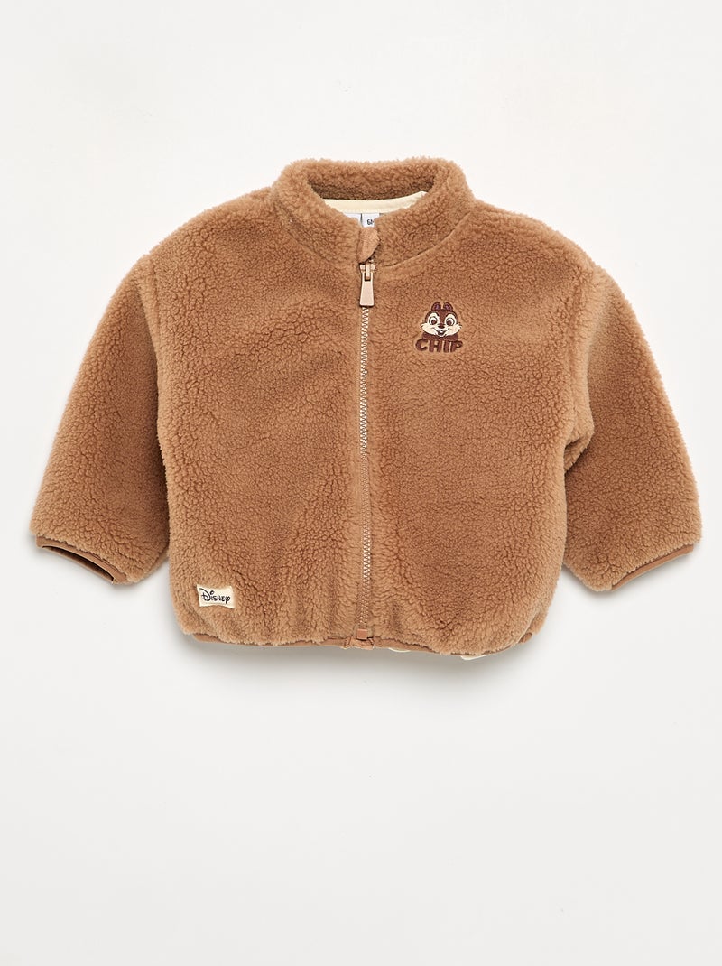 Conjunto sweatshirt + t-shirt + calças 'Tico e Teco' 'Disney' - 3 peças Bege - Kiabi