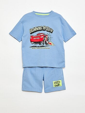Conjunto t-shirt + bermuda 'Cars' 'Disney' 'Pixar' - 2 peças