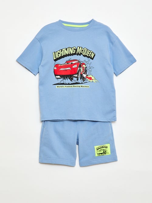 Conjunto t-shirt + bermuda 'Cars' 'Disney' 'Pixar' - 2 peças - Kiabi