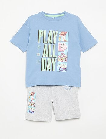 Conjunto t-shirt + bermuda 'Cars' 'Disney' 'Pixar' - 2 peças