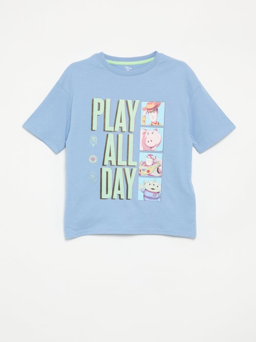 Conjunto t-shirt + bermuda 'Cars' 'Disney' 'Pixar' - 2 peças - Kiabi Conjunto t-shirt + bermuda 'Cars' 'Disney' 'Pixar' - 2 peças - Kiabi