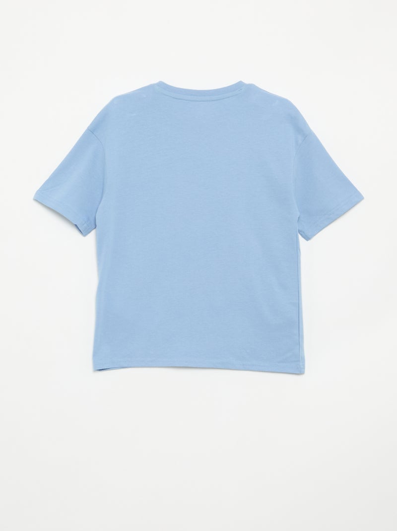 Conjunto t-shirt + bermuda 'Cars' 'Disney' 'Pixar' - 2 peças Azul - Kiabi