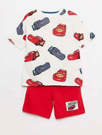 Conjunto t-shirt + bermuda 'Cars' 'Disney' 'Pixar' - 2 peças