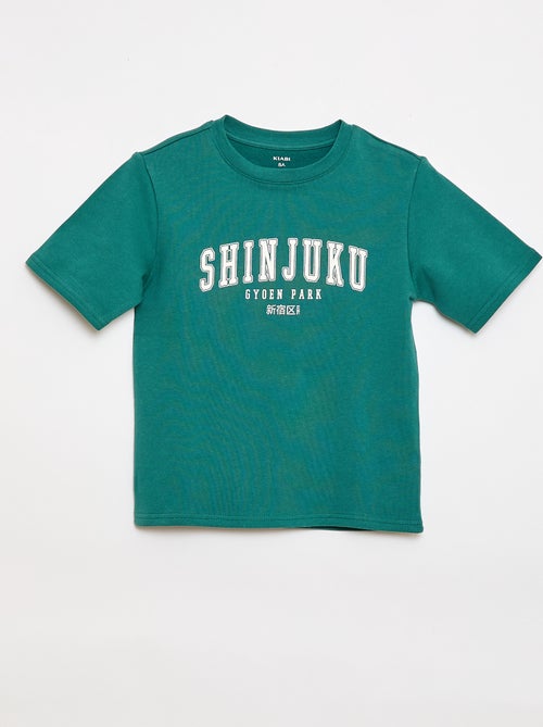 Conjunto t-shirt + bermudas - 2 peças - Kiabi