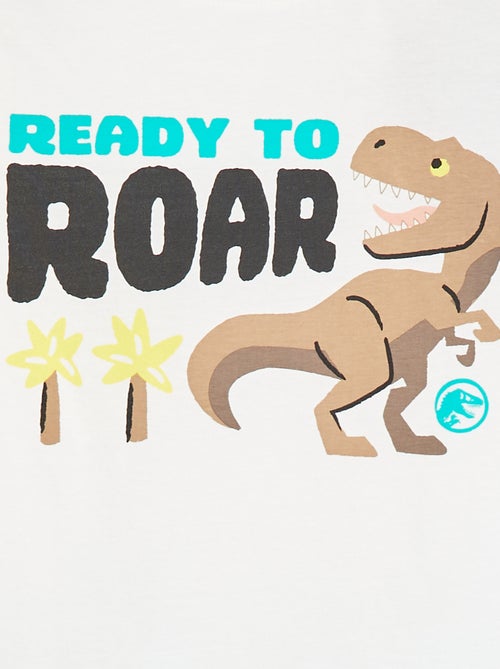 Conjunto t-shirt + bermudas 'Parque Jurássico'  - 2 peças - Kiabi