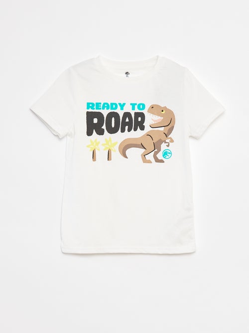 Conjunto t-shirt + bermudas 'Parque Jurássico'  - 2 peças - Kiabi