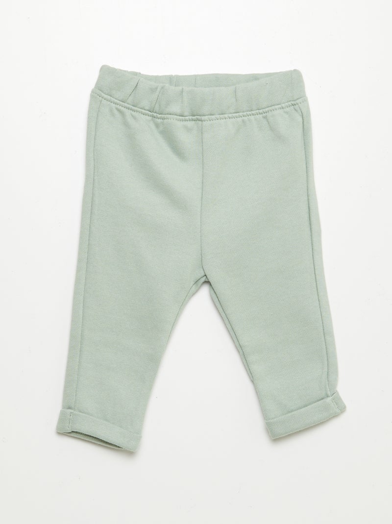 Conjunto t-shirt + calças - 2 peças BEGE - Kiabi