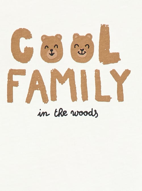 Conjunto t-shirt + calças - 2 peças - Kiabi