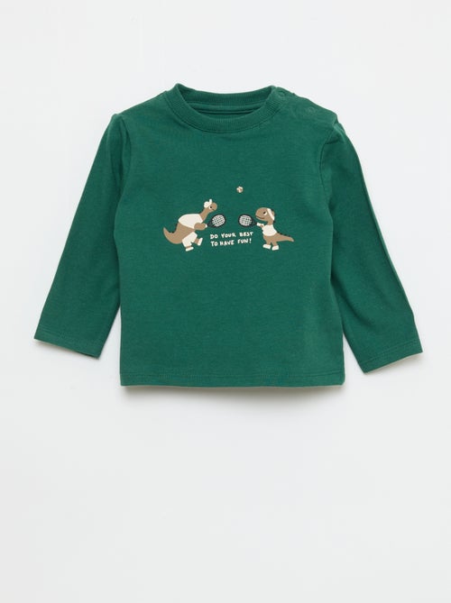 Conjunto t-shirt + calças - 2 peças - Kiabi