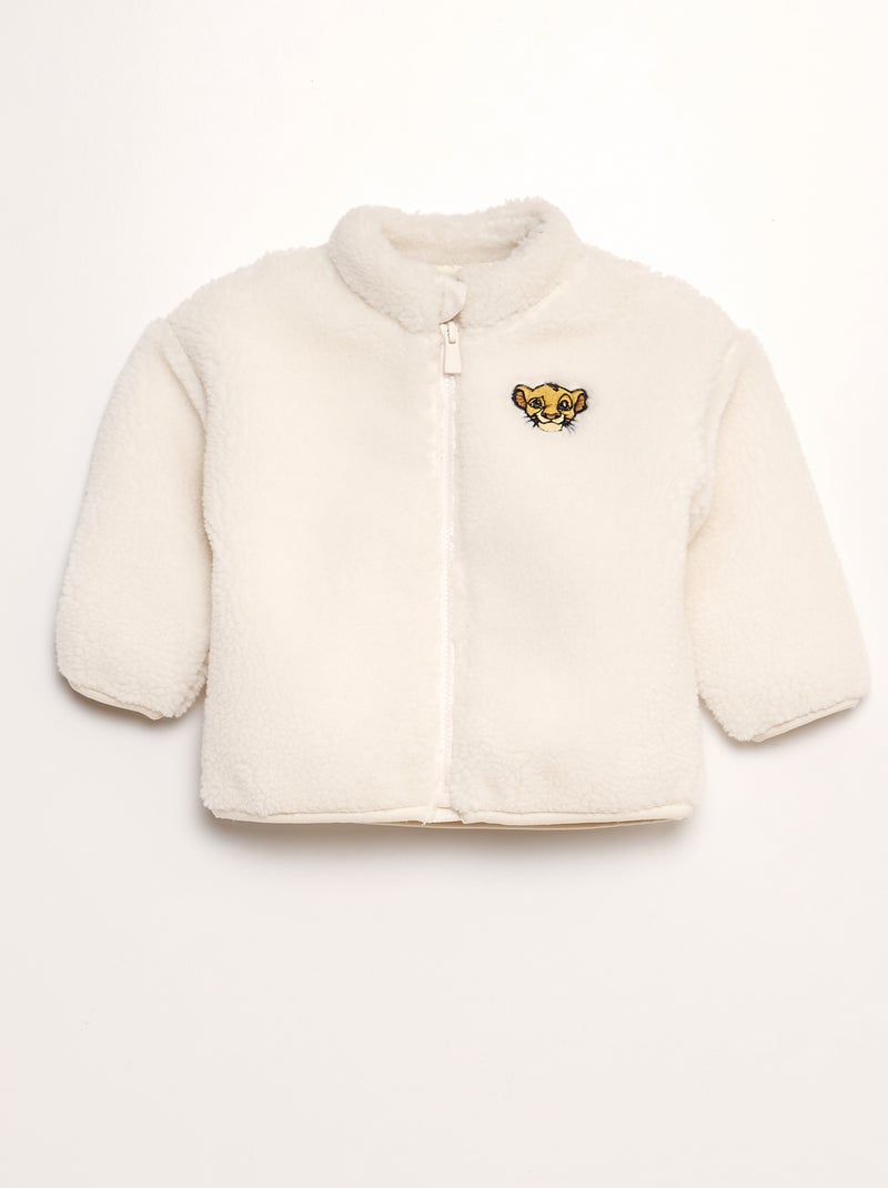 Conjunto t-shirt + calças + casaco 'Disney'  - 3 peças BRANCO - Kiabi