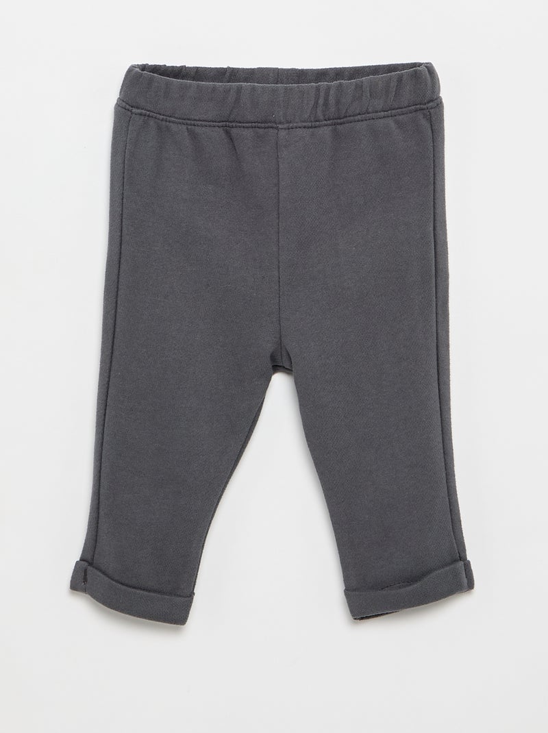 Conjunto t-shirt + Calças de jogging - 2 peças Azul - Kiabi