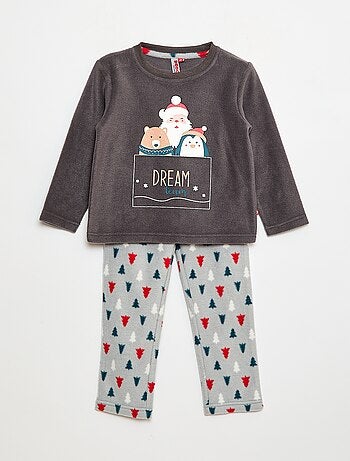 Conjunto t-shirt + calças em polar - 2 peças