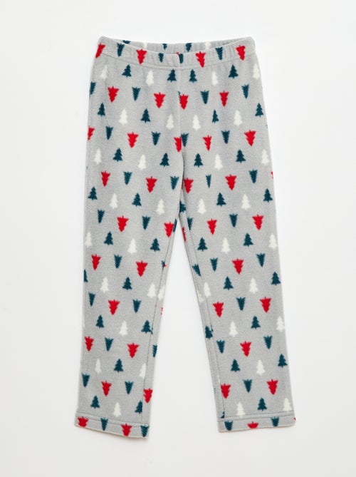 Conjunto t-shirt + calças em polar - 2 peças - Kiabi