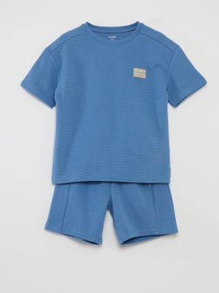 Conjunto t-shirt + calções  - 2 peças